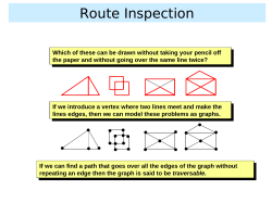 Route Inspection