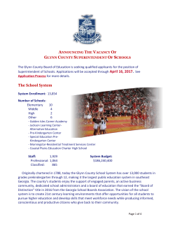 The School System - Georgia School Boards Association