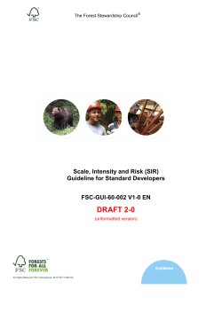Forest for All forever - FSC International
