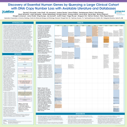 Discovery of Essential Human Genes