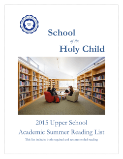 hints for good summer reading habits