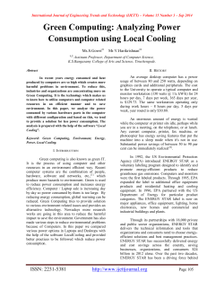 Green Computing