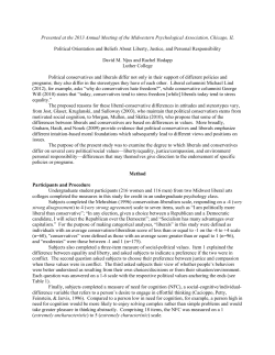 Presented at the 2013 Annual Meeting of the