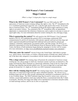 Slogo Contest - Sewall-Belmont House and Museum