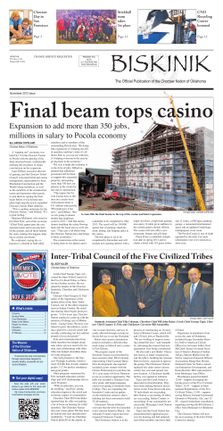 Inter-Tribal Council of the Five Civilized Tribes Expansion to add