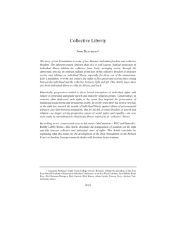 Collective Liberty - Hastings Law Journal
