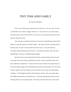 TINY TOM AND FAMILY
