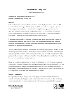 Everest Base Camp Trek