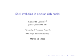 Shell evolution in neutron rich nuclei