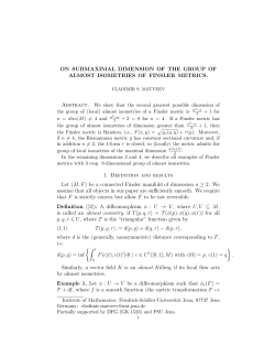 On submaximal dimension of the group of almost isometries of