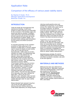 Application Note - Beckman Coulter