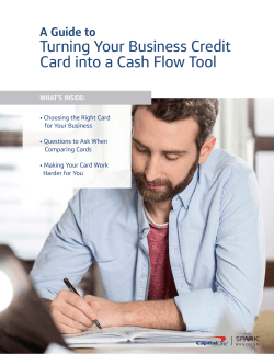 Business Credit Card Guide
