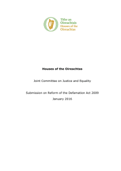 Joint Committee on Justice and Equality