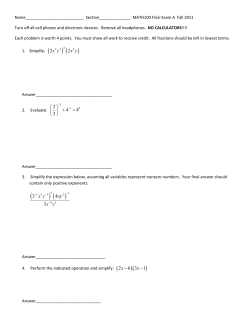 2 2 x y x y 2 4 4 3 + + 3 4 3 x y xy x y 2 6 3 1 x x - -