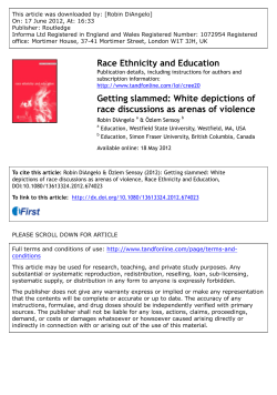 Getting slammed: White depictions of race