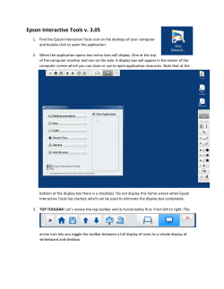 Epson Interactive Tools v. 3.05
