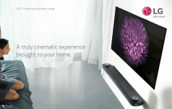 A truly cinematic experience brought to your home.