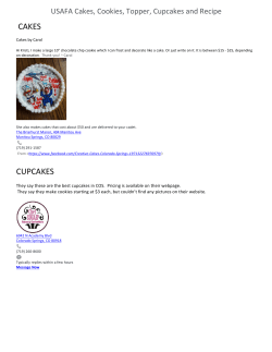 USAFA Cakes, Cookies, Toppers, and Recipe