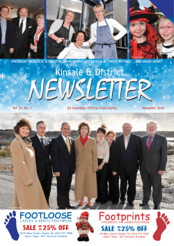 Footprints - Kinsale Advertiser