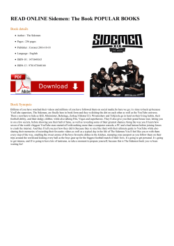 READ ONLINE Sidemen: The Book POPULAR BOOKS