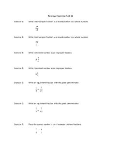 Review Exercise Set 12
