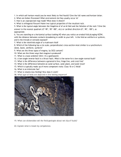 1. In which soil horizon would you be most likely to find