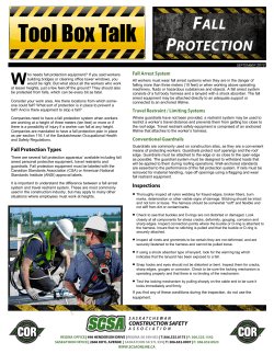 Fall Protection