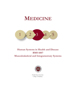 Syllabus - Florida State University College of Medicine