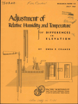by owen p. cramer - Treesearch