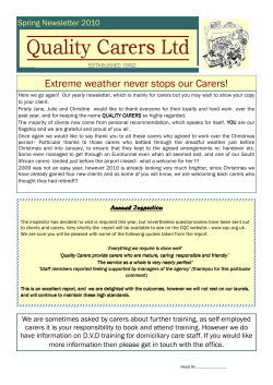 spring 10-1.pub - Quality Carers
