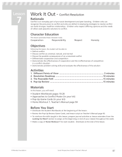 Lesson - Mendez Foundation