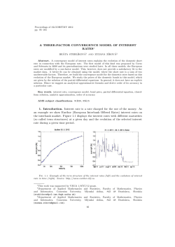 A THREE-FACTOR CONVERGENCE MODEL OF INTEREST