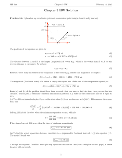Chapter 3 HW Solution - UNM Mechanical Engineering