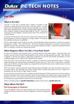 Pot Life 5 - Dulux Protective Coatings