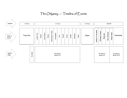The Odyssey &mdash; Timeline of Events