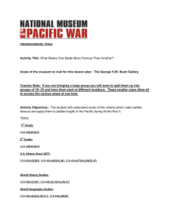 Lesson: What Makes Battle Famous