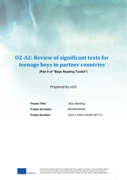 O2-A2: Review of significant texts for
