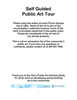 history and background of downtown public art