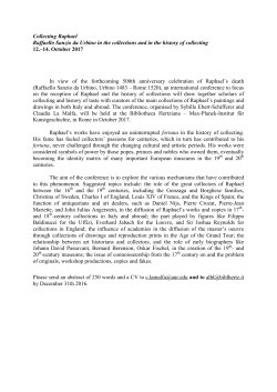 Collecting Raphael Raffaello Sanzio da Urbino in the collections