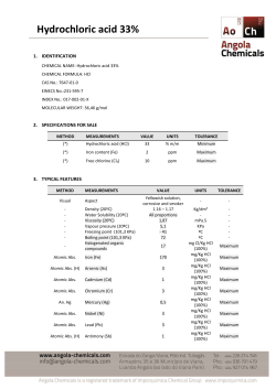 Hydrochloric acid 33%