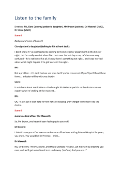 Listen to the family