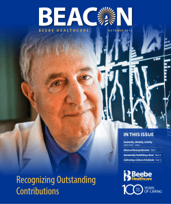 october 2015 - Beebe Healthcare