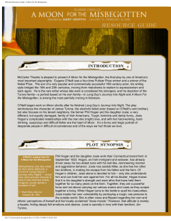 McCarter Resource Guide: A Moon for the