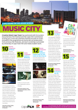 music city - Cape Town Partnership