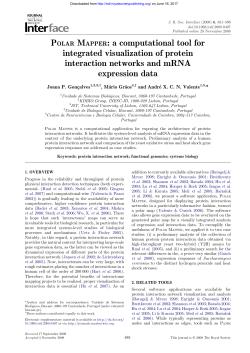 POLAR MAPPER: a computational tool for integrated visualization of