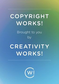 Creative Works: "Copyright Works"