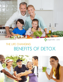 The Life Changing Benefits of Detox