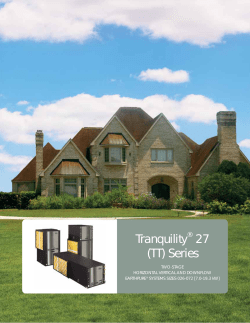 Tranquility 27 (TT) Series