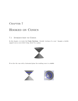 Hooked on Conics