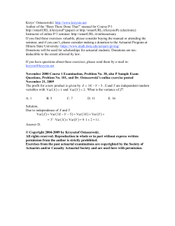 ( Y( )= - Illinois State University Mathematics Department